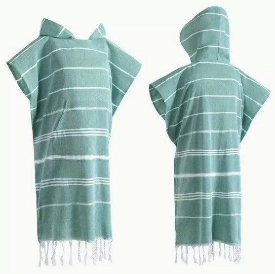 The CoveFora Turkish Towel Poncho