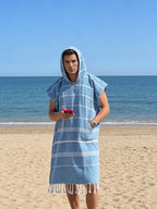 The CoveFora Turkish Towel Poncho
