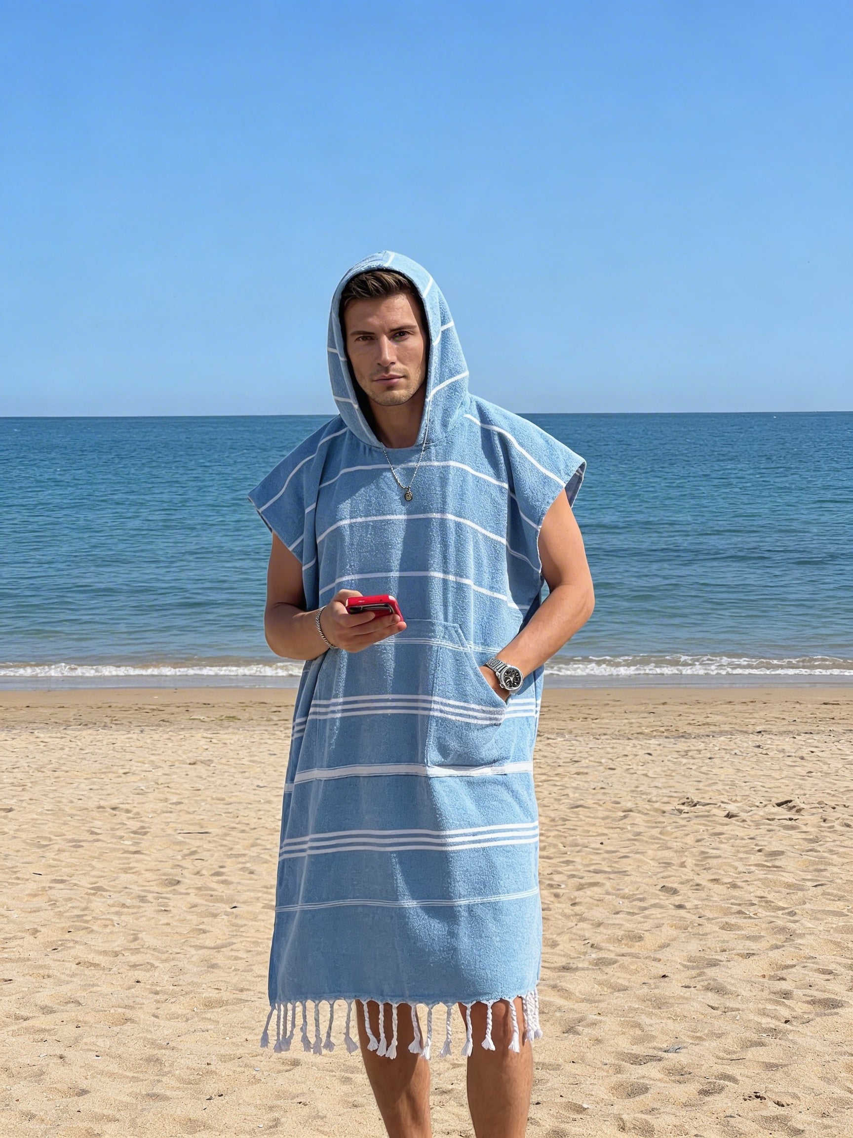 The CoveFora Turkish Towel Poncho