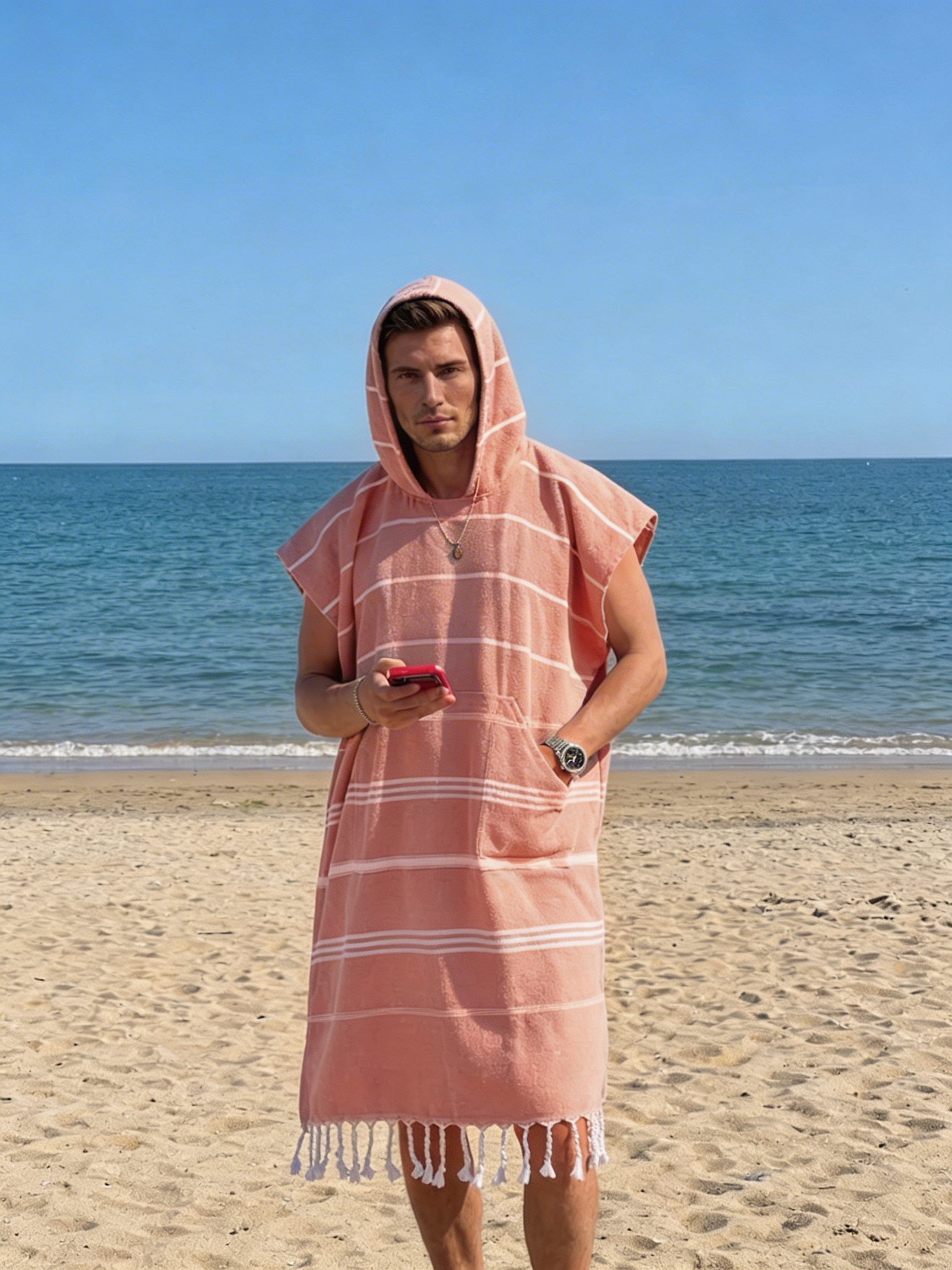 The CoveFora Turkish Towel Poncho