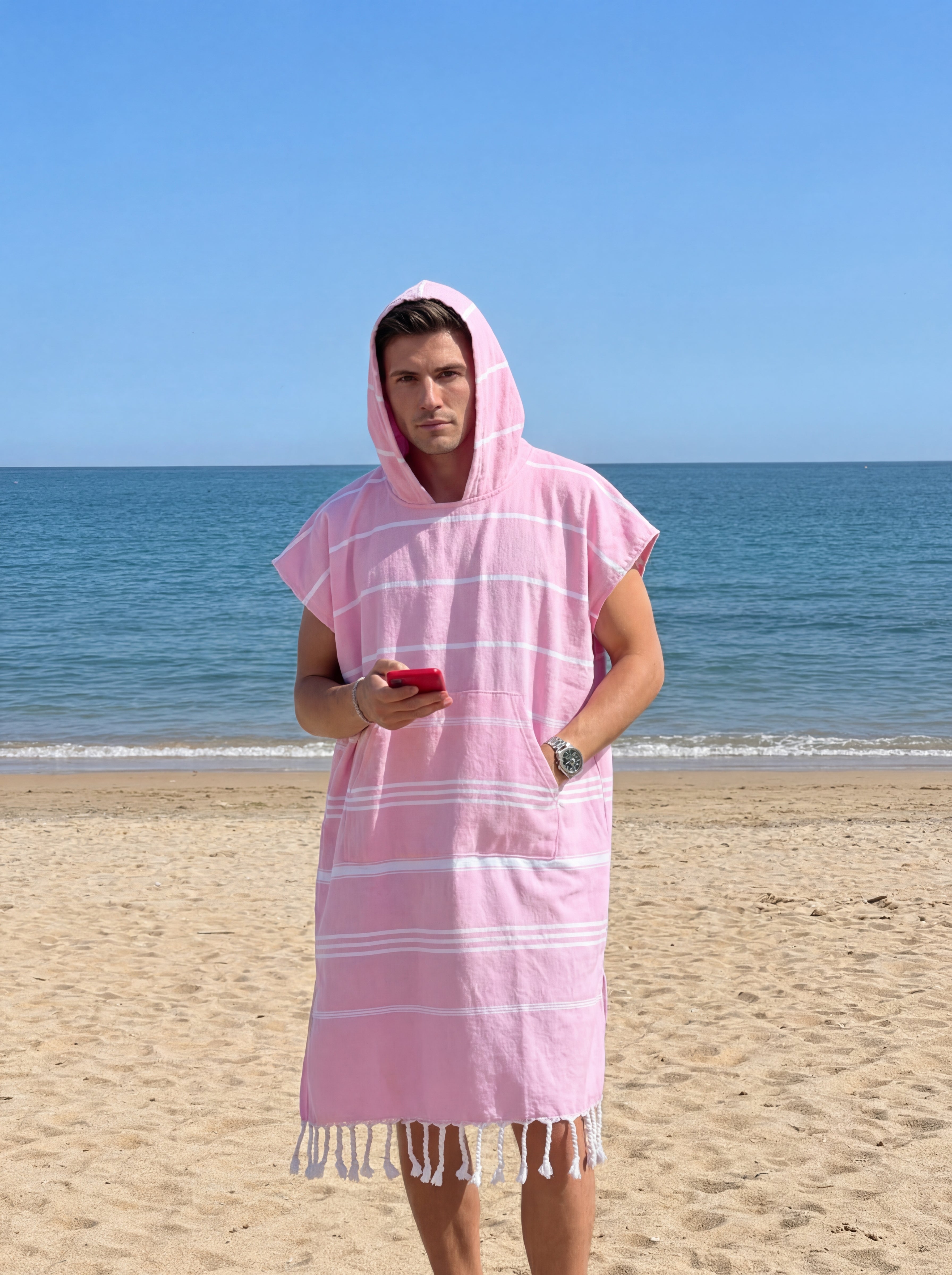 The CoveFora Turkish Towel Poncho