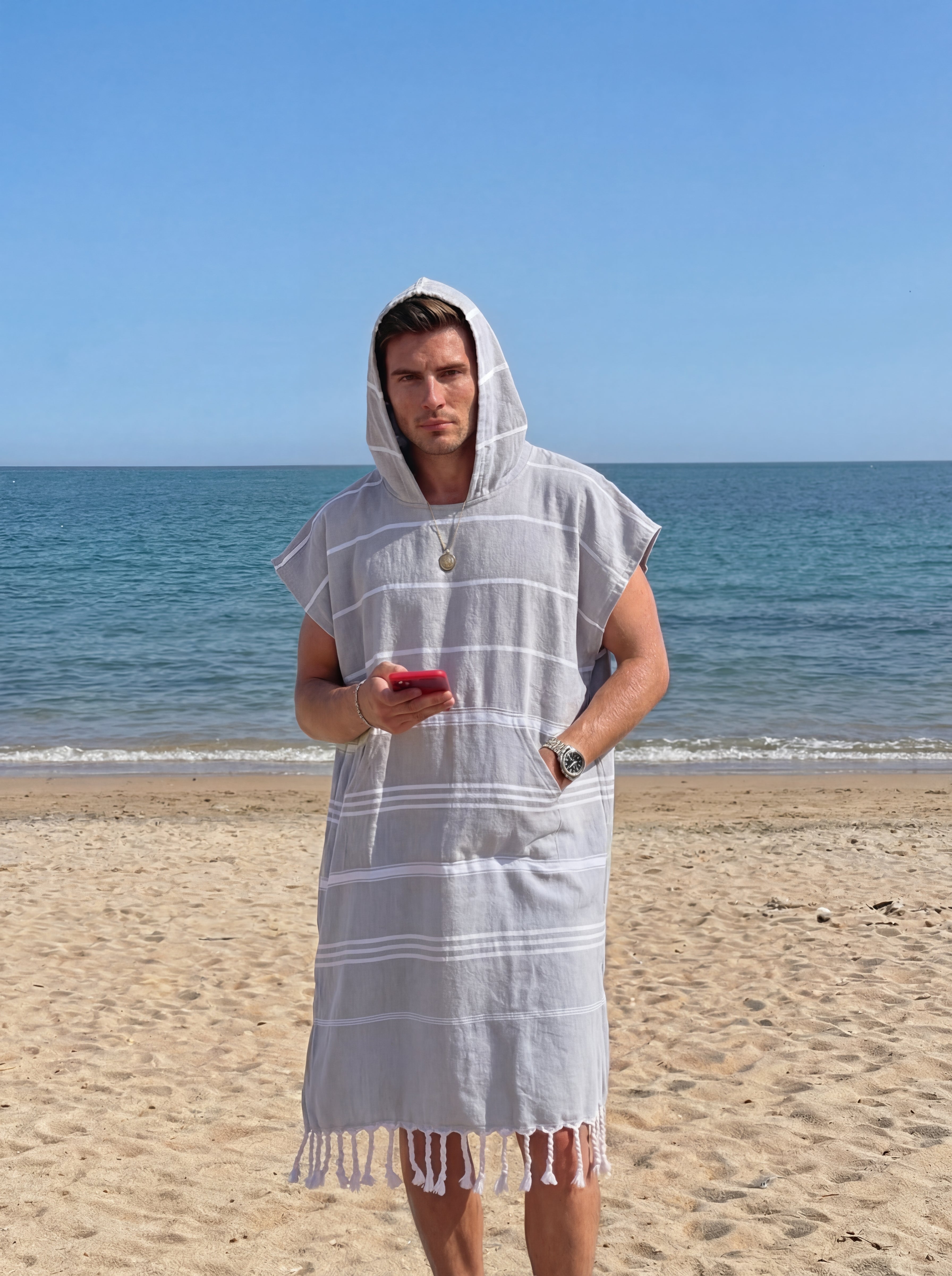 CoveFora Turkish Towel Poncho